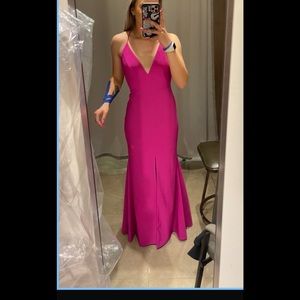pink prom  dresses